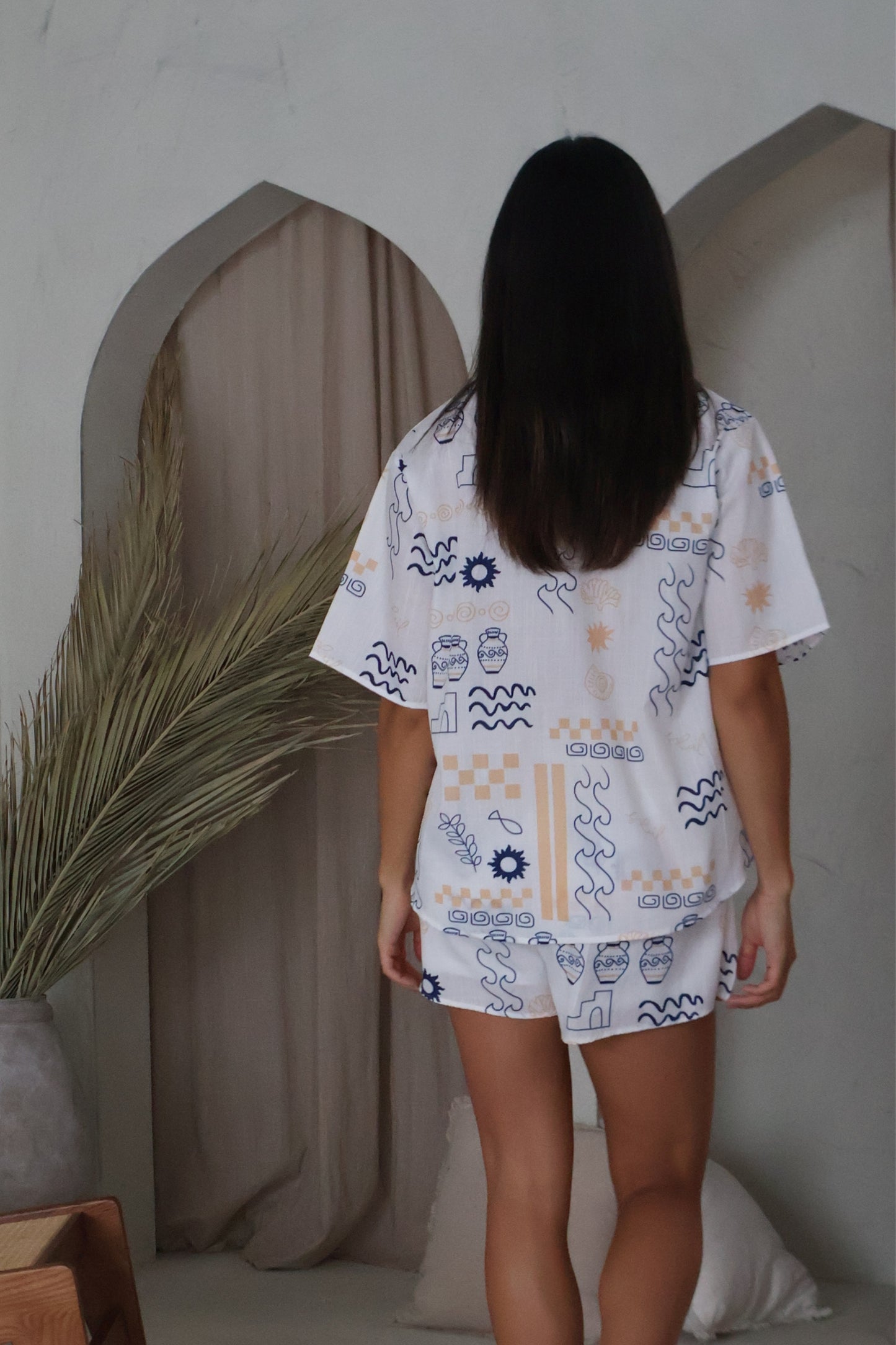 Selene Top and Shorts Set