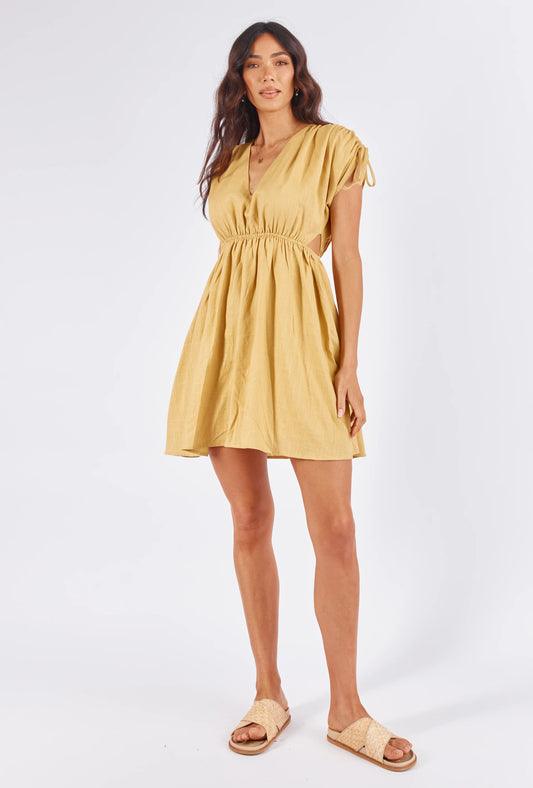 Fortune Mini Dress - Gold